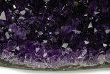 Sparkly Deep-Purple Amethyst Geode - Uruguay #378194-3